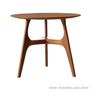 Meja Sudut Golden Teak Seri Gecko