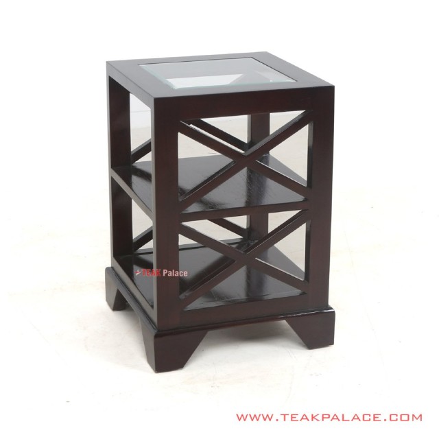 Meja Sudut Malang Kayu Jati Black Walnut Meja Sudut Malang Kayu Jati Black Walnut