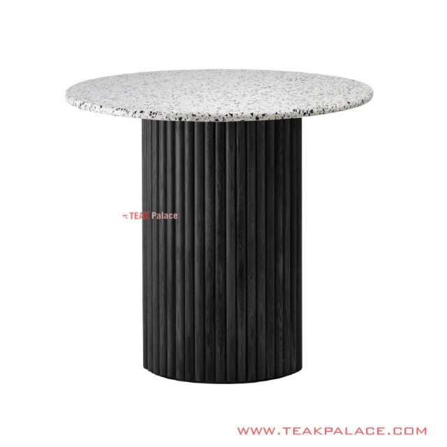 Meja Sudut Marmer Minimalis Daisen 