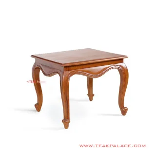 Meja Teras Picchio Kayu Jati Salak Brown