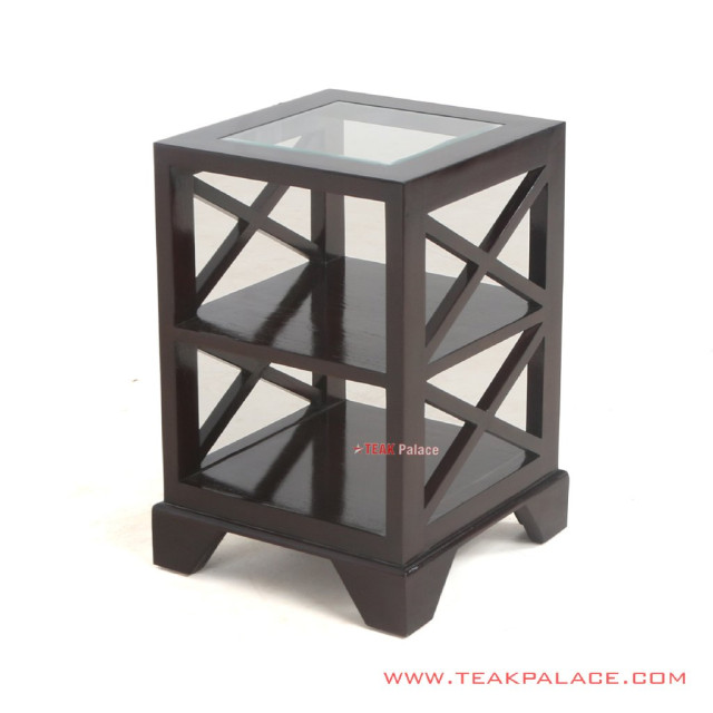 Meja Sudut Malang Kayu Jati Black Walnut Meja Sudut Malang Kayu Jati Black Walnut