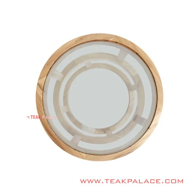 Meja Ariyo Large Natural Minimalis Top Kaca Meja Ariyo Large Natural Minimalis Top Kaca