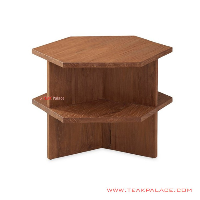 Meja Sudut Segi 6 Minimalis Unik Seri Sonora Meja Sudut Segi 6 Minimalis Unik Seri Sonora