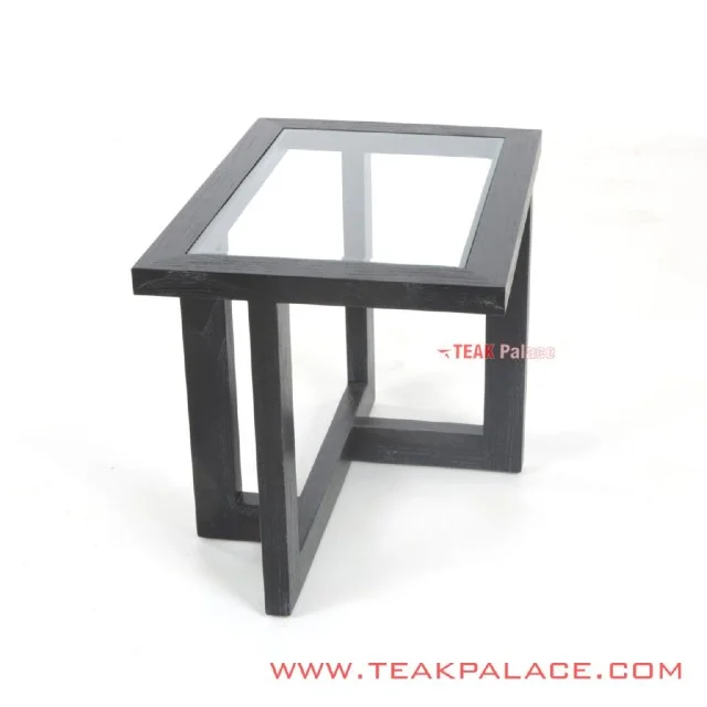 Meja Sudut Minimalis Top Kaca Oregon Meja Sudut Minimalis Top Kaca Oregon