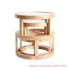 Meja Ariyo Set Minimalis Natural Meja Ariyo Set Minimalis Natural