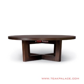 Meja Tamu Bundar Kayu Jati Solid Seri Cikeas Meja Tamu Bundar Kayu Jati Solid Seri Cikeas