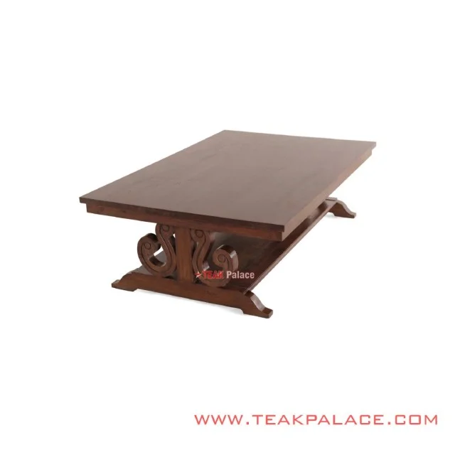 Meja Kayu Jati Minimalis Black Walnut Wilson