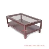 Meja Tamu Gabriel Kaca Minimalis