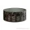 Meja Tamu Minimalis Bundar Matteo Black Walnut