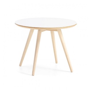 Meja Tamu Bundar Duco Putih Kaki Duco Ivory Seri Touya Meja Tamu Bundar Duco Putih Kaki Duco Ivory Seri Touya