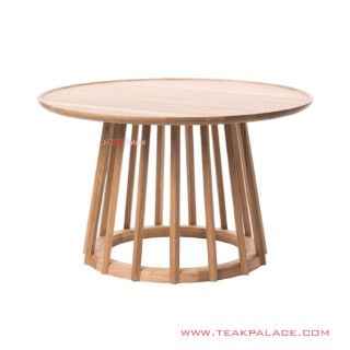 Meja Tamu Bundar Jati Natural Seri Spider Meja Tamu Bundar Jati Natural Seri Spider