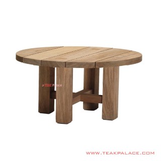 Meja Tamu Bundar Minimalis Seri Monte Natural Meja Tamu Bundar Minimalis Seri Monte Natural