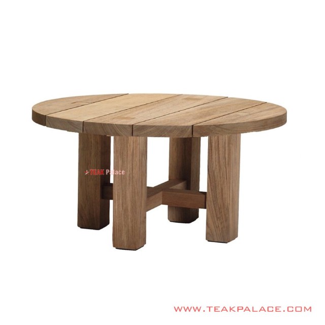 Meja Tamu Bundar Minimalis Seri Monte Natural Meja Tamu Bundar Minimalis Seri Monte Natural