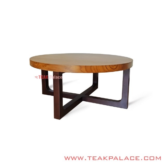 Meja Jati Solid Cikeas Bundar Minimalis Meja Jati Solid Cikeas Bundar Minimalis