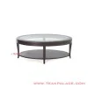 Meja Tamu Oval Jati Minimalis seri Elegant Meja Tamu Oval Jati Minimalis seri Elegant