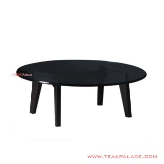 Meja Tamu Hitam Bundar Seri Rutilo Meja Tamu Hitam Bundar Seri Rutilo