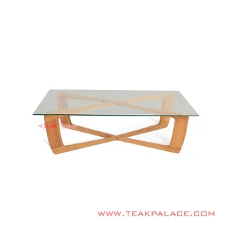 Meja Tamu Jati Kaca Seri Cibubur Meja Tamu Jati Kaca Seri Cibubur