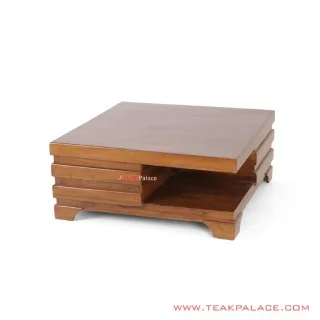 Meja Tamu Minimalis Unik Jati Seri Montijo