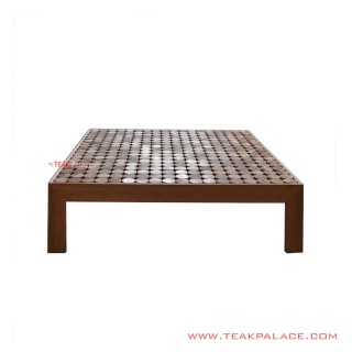 Meja Tamu Jati Salak Brown Seri Bosnia Meja Tamu Jati Salak Brown Seri Bosnia