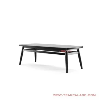 Meja Tamu Belva Black Kayu Jati Minimalis Meja Tamu Belva Black Kayu Jati Minimalis