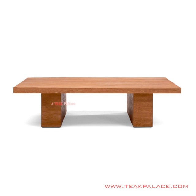 Meja Tamu Kotak Salak Brown Seri Sonora Minimalis