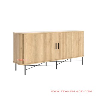 Buffet Jati Minimalis Natural Ivina 160 cm Buffet Jati Minimalis Natural Ivina 160 cm