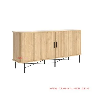 Buffet Jati Minimalis Natural Ivina 160 cm Buffet Jati Minimalis Natural Ivina 160 cm