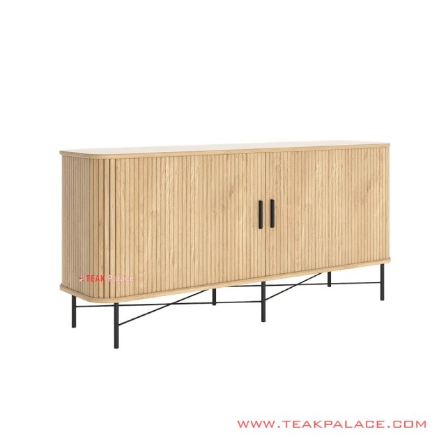 Buffet Jati Minimalis Natural Ivina 160 cm Buffet Jati Minimalis Natural Ivina 160 cm