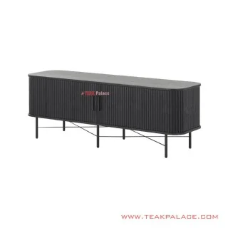Sideboard Jati Minimalis Hitam Ivina 200 Cm Sideboard Jati Minimalis Hitam Ivina 200 Cm