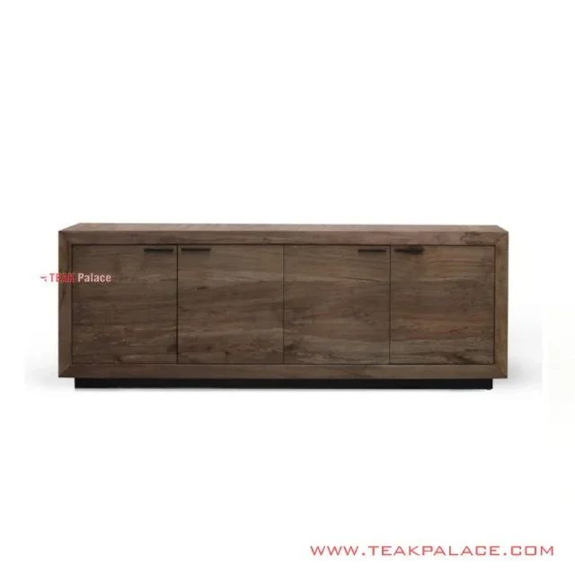 Buffet TV Minimalis Salak Brown Unik 4 Pintu Seri Helix Buffet TV Minimalis Salak Brown Unik 4 Pintu Seri Helix