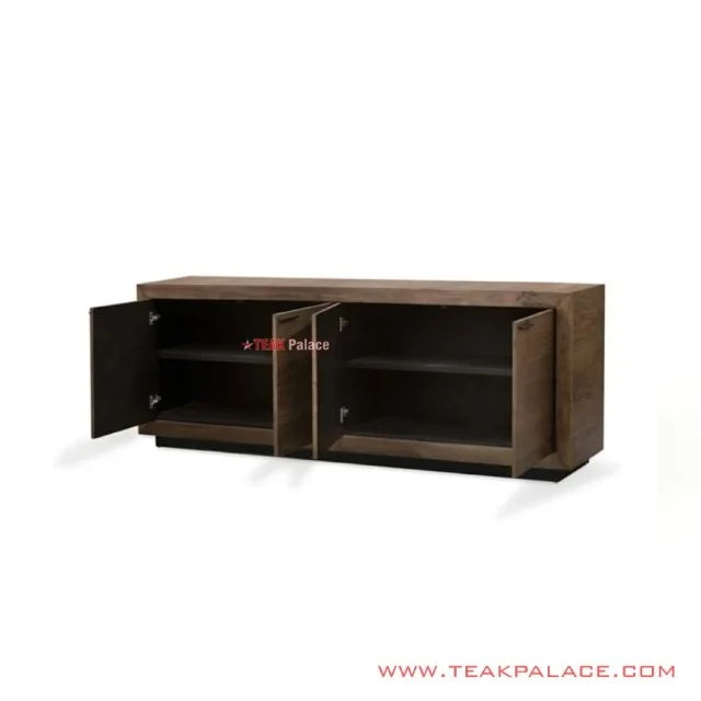 Buffet TV Minimalis Salak Brown Unik 4 Pintu Seri Helix Buffet TV Minimalis Salak Brown Unik 4 Pintu Seri Helix