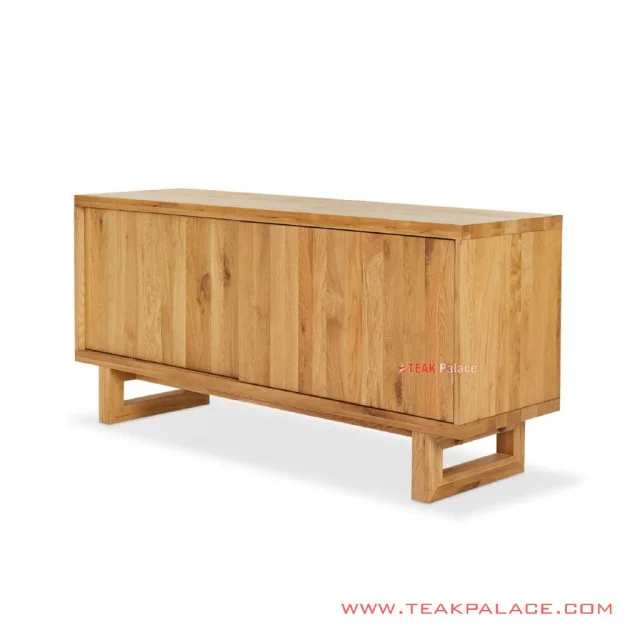 Buffet TV Kayu Jati Natural Alisha Series