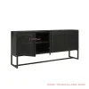 Buffet 4 Pintu Rheana Black Minimalis