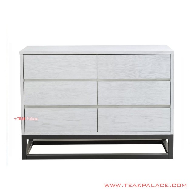 Buffet Laci Wales Teak Wood Duco Minimalis