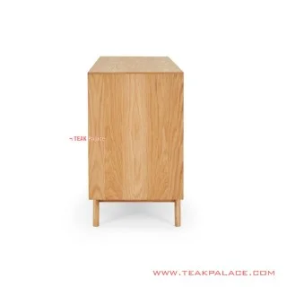 Buffet Oties Kayu Jati Natural Minimalis
