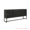 Buffet 4 Pintu Rheana Black Minimalis