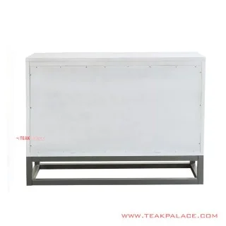 Buffet Laci Wales Teak Wood Duco Minimalis