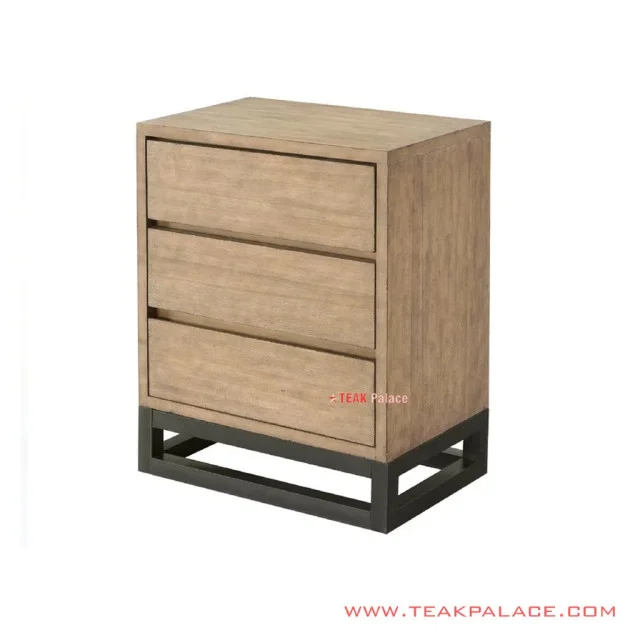 Buffet Natural Wales 3 Laci Minimalis Murah