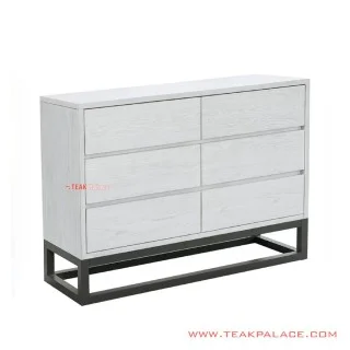 Buffet Laci Wales Teak Wood Duco Minimalis