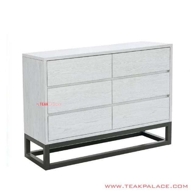 Buffet Laci Wales Teak Wood Duco Minimalis