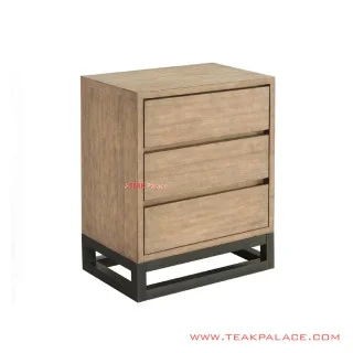 Buffet Natural Wales 3 Laci Minimalis Murah