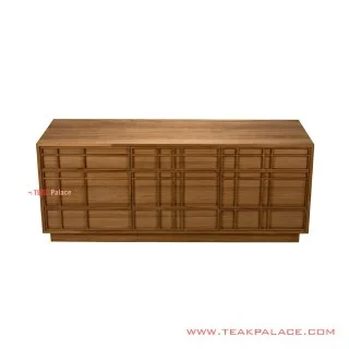 Buffet TV Laci Linear Jati Minimalis Buffet TV Laci Linear Jati Minimalis