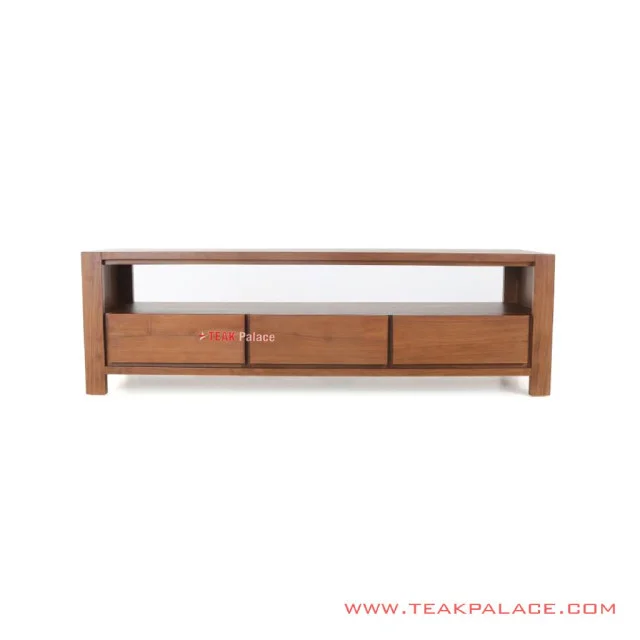 Meja TV Minimalis Kayu Jati Terbaik Seri Medan Meja TV Minimalis Kayu Jati Terbaik Seri Medan