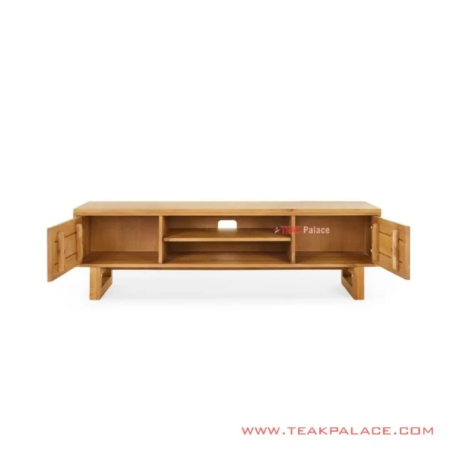 Meja TV Minimalis Alisha Golden Teak