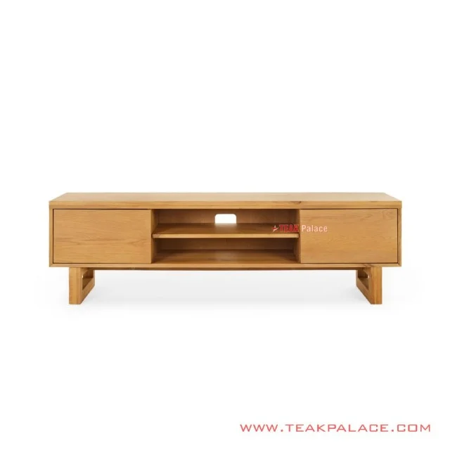 Meja TV Minimalis Alisha Golden Teak