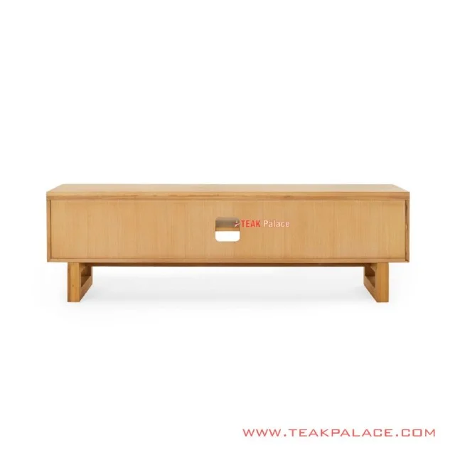 Meja TV Minimalis Alisha Golden Teak