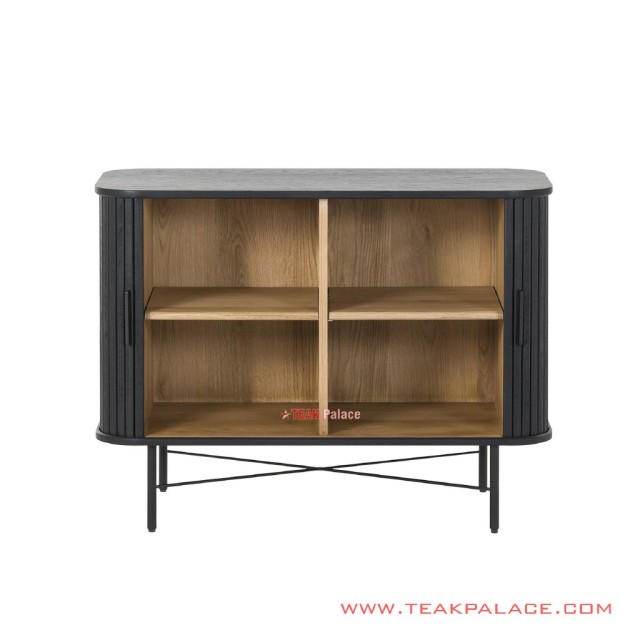 Sideboard Minimalis Jati Hitam Ivina Sideboard Minimalis Jati Hitam Ivina