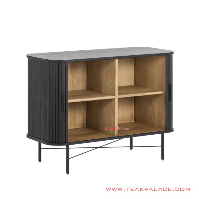 Sideboard Minimalis Jati Hitam Ivina Sideboard Minimalis Jati Hitam Ivina