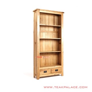 Lemari Rak Buku Hiasan Jati Natural Seri Tangerang Lemari Rak Buku Hiasan Jati Natural Seri Tangerang