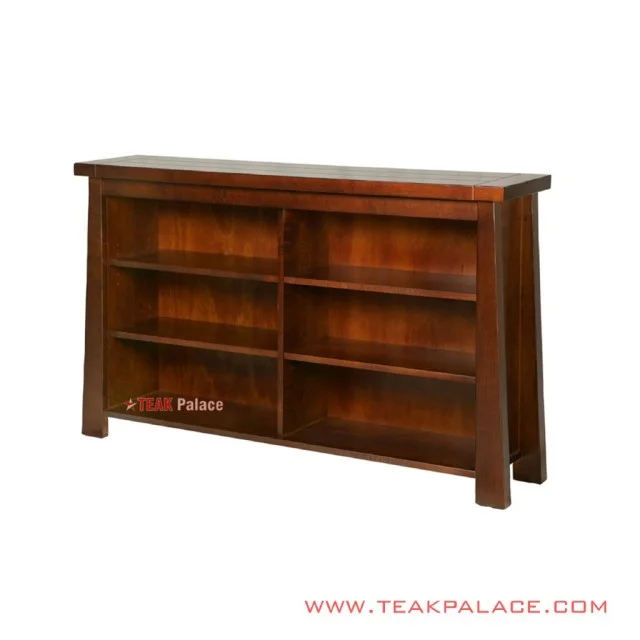 Lemari Rak Pajangan Minimalis Kayu Jati Tangerang